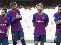 La temporada pasada, los culés salieron victoriosos en los dos enfrentamientos de Liga que tuvieron frente al Alavés al vencerlos 2-0 y 2-1 respectivamente. TWITTER / @FCBarcelona