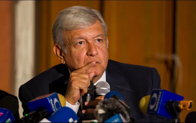 López Obrador pidió a medios de comunicación actuar con objetividad para informar sobre el tema. NTX / J. Pazos