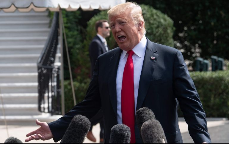 La SIP lamentó la reacción de Trump, quien ha llegado a catalogar a la prensa como “el enemigo del pueblo estadounidense”. AFP/N. Kamm
