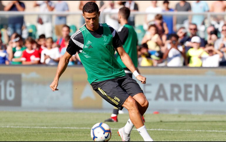 El luso buscará celebrar el primer gol de su carrera en la Liga italiana, tras anotar 451 dianas en 438 encuentros con el Real Madrid. AP / A. Calanni