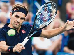 Roger Federer no ha perdido ninguna de las siete Finales previas que ha disputado en Cincinnati y hoy buscará su octavo título frente a Novak Djokovic. EFE/T. Maury