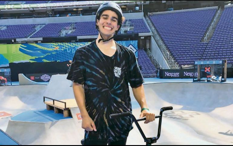 Kevin Peraza sueña con representar a México en el BMX de los Juegos Olímpicos de Tokio 2020. INSTAGRAM/@kevinperaza