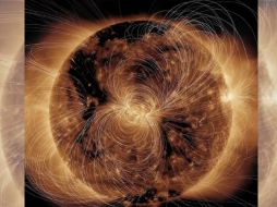 La fotografía muestra la brillante región activa en el área central del Sol. TWITTER / NASA