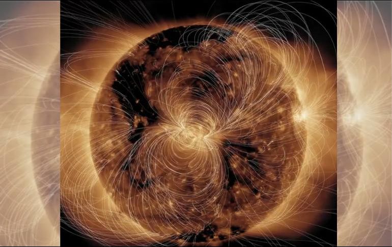 La fotografía muestra la brillante región activa en el área central del Sol. TWITTER / NASA