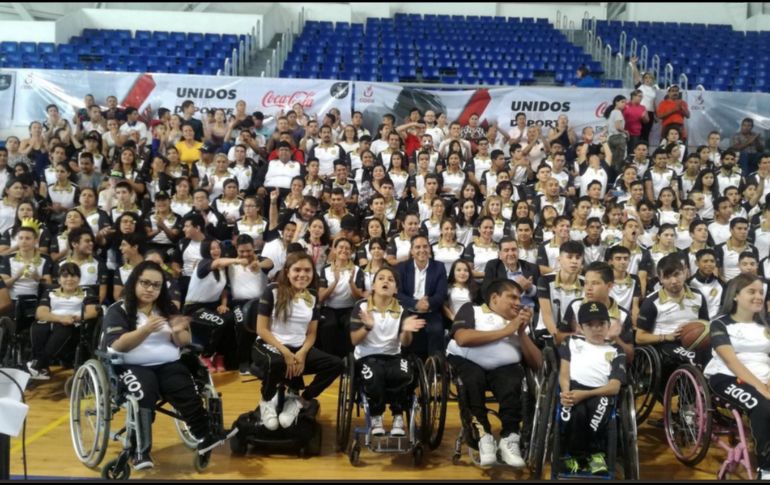 En total serán 236 los atletas de Jalisco que participarán en la Paralimpiada. TWITTER/@for_ortega13
