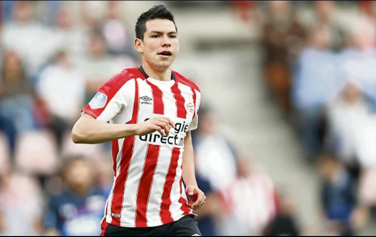 Hirving Lozano. El “Chucky” podría ver acción hoy ante el BATE Borisov. AP/Archivo