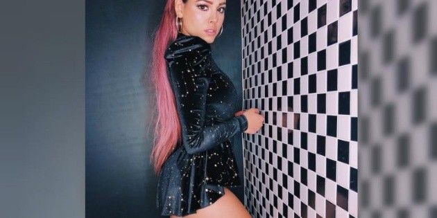 Danna Paola cambia de look y lo comparte en Instagram