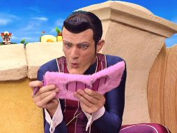 Stefánsson interpretó al personaje malvado Robbie Rotten de la serie de televisión. ESPECIAL