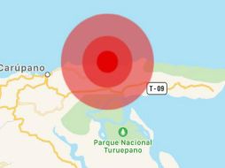 El sismo tuvo una profundidad de 123.2 kilómetros. TWITTER / @SkyAlertMx