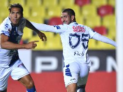 Víctor Guzmán al 76 consiguió el empate para Tuzos. MEXSPORT / I. Ortiz