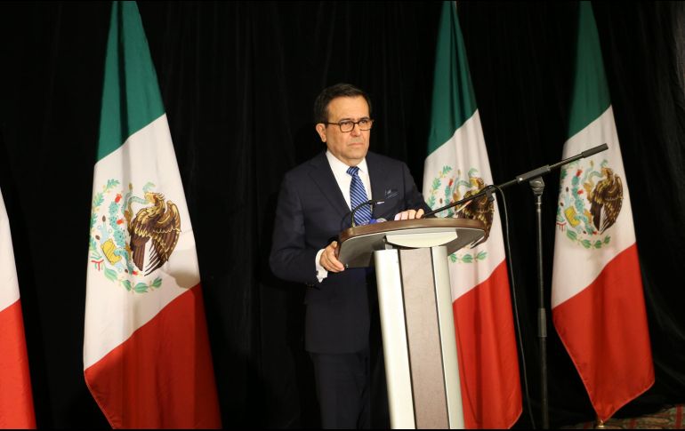 La mañana de hoy jueves,  Ildefonso Guajardo dijo que siguen trabajando por llegar pronto a un acuerdo bilateral para que se integre Canadá. NTX/ ARCHIVO