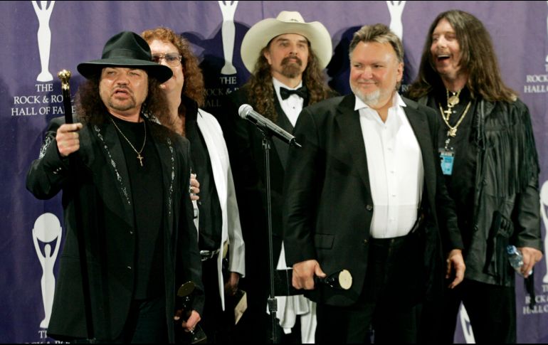 King se unió a la banda Lynyrd Skynyrd en 1972 y tocó en sus primeros tres álbumes. AP / ARCHIVO