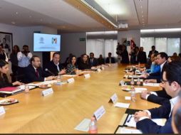 A través de Twitter, Navarrete Prida publicó fotos del evento. TWITTER/@navarreteprida