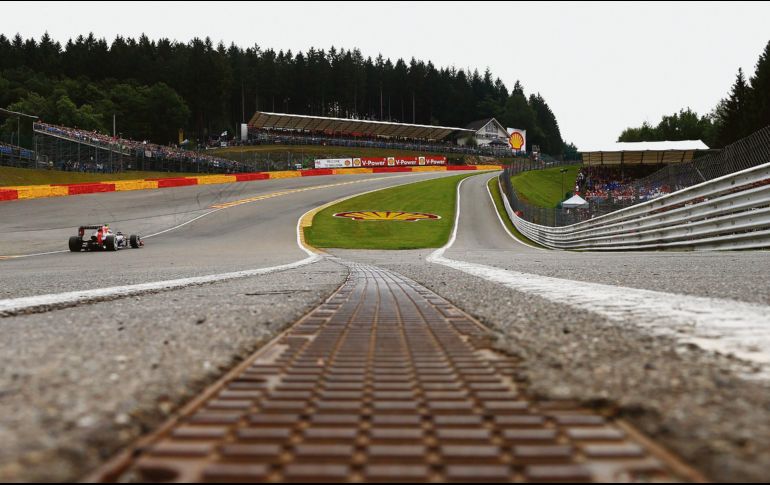 El Circuito de Spa-Francorchamps está preparado para recibir a partir de hoy la acción del Gran Premio de Bélgica con las primeras sesiones de prácticas libres. AFP