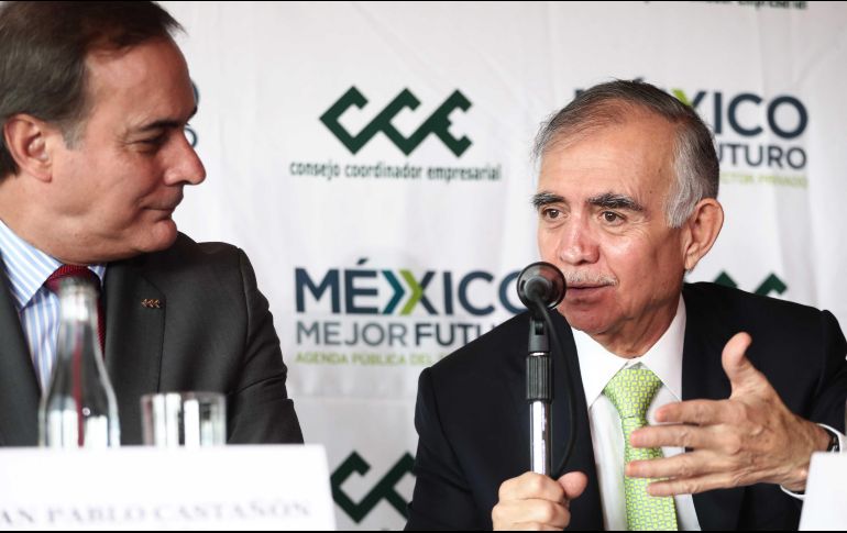 El próximo coordinador del gabinete presidencial, Alfonso Romo reiteró el compromiso que tiene el próximo gobierno con la inversión privada. SUN / ARCHIVO.