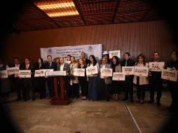 En conferencia de prensa este sábado, el grupo de diputados ciudadanos liderado por Esquer resaltó que la bancada saliente 