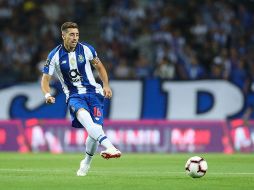 Herrera jugó los 90 minutos y fue capitán del Porto. TWITTER/@FCPorto