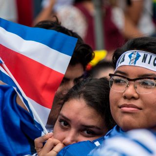 Cientos marchan en Costa Rica en solidaridad con los inmigrantes