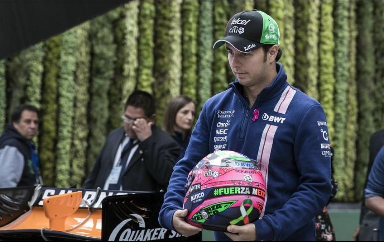 Pérez podría anunciar pronto su renovación con Force India. SUN/ARCHIVO