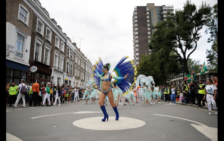 El carnaval se trasladó al barrio de Notting Hill en 1966.