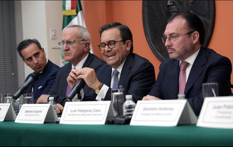 México rechazó la posibilidad propuesta inicial de EU de que el acuerdo terminara al quinto año. EFE / L. Nolly