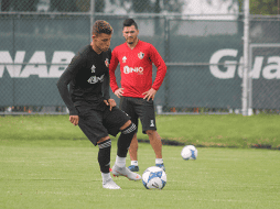 Los Zorros se preparan para el partido de Copa MX. TWITTER / @atlas