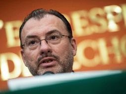 Videgaray destacó el respaldo del presidente electo, Andrés Manuel López Obrador a la negociación. AFP / ARCHIVO