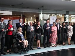 Los senadores electos del PRI realizaron su registro ante la Cámara Alta. SUN / A. Leyva