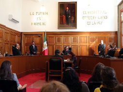 Por carecer de mayoría, el fallo de la SCJN no establece ningún criterio sobre la revocación del mandato. SUN/Archivo