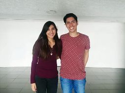 Scarlett Garduño y Alan Gutiérrez. Ambos actores presentan “Inmolación” en el Estudio Diana (Av. 16 de septiembre 710). EL INFORMADOR E. Esparza