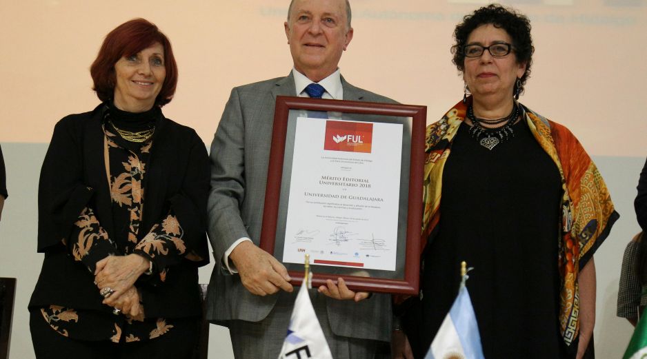 Marisol Schulz Manaut, Miguel Ángel Navarro Navarro y Sayri Karp Mitastein recibieron el reconocimiento. ESPECIAL