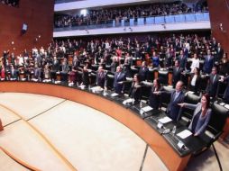 La presidenta de la mesa de decanos convocó a los legisladores a votar en urna a los integrantes de la Mesa Directiva que presidirá el primer año de trabajo de la Cámara alta en la 64 Legislatura. ESPECIAL / senado.gob.mx