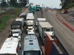 El altercado provocó tráfico vial en el kilómetro 225 de la autopista Puebla-Córdoba. NTX/ARCHIVO