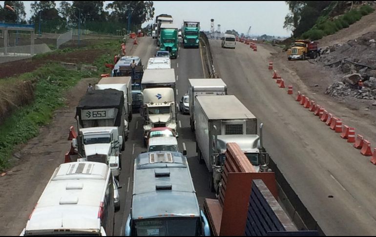El altercado provocó tráfico vial en el kilómetro 225 de la autopista Puebla-Córdoba. NTX/ARCHIVO