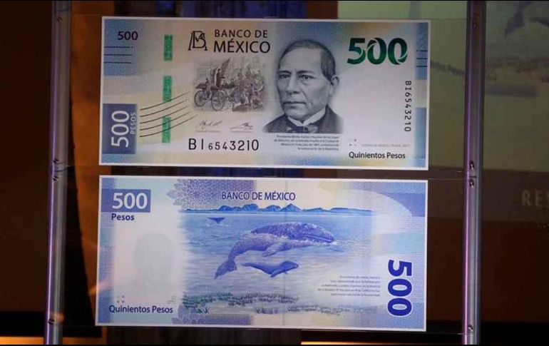 El pasado lunes, el Banco de México puso en circulación un nuevo billete de 500 pesos. NTX