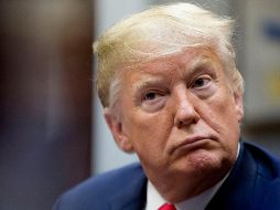 Donald Trump utilizó Twitter para señalar trabajo de periodista Bernstein. EFE/M. Reynolds