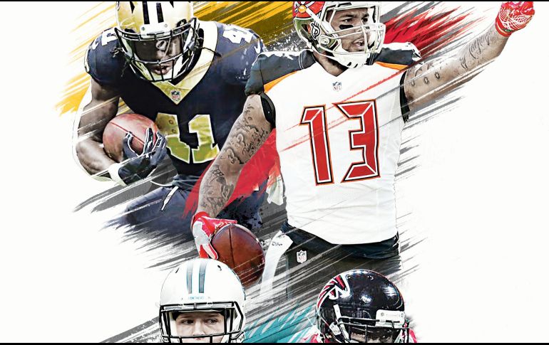 La División Sur de la Conferencia Nacional de la NFL será una de las equilibradas. EL INFORMADOR / E. Victoria