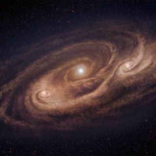 Telescopio ALMA estudia una galaxia "monstruosa"