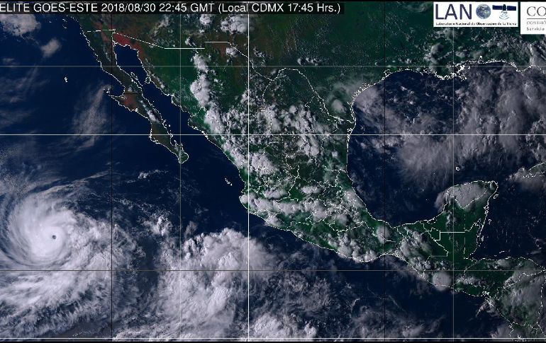 Pronostican tormentas puntuales intensas en Jalisco, Guerrero, Puebla, Veracruz, Oaxaca y Chiapas. TWITTER / @conagua_clima