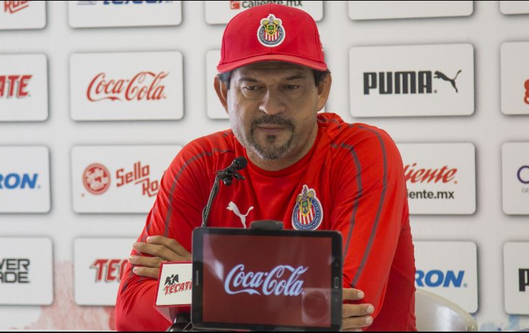 “Agradezco a quienes hablan mal, así como a quienes hablan bien”, dijo el entrenador paraguayo de Chivas. MEXSPORT/C. De Marchena