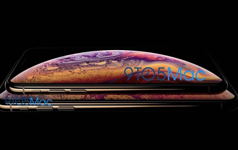 Estos nuevos iPhone XS vendrían con una nueva opción en color dorado. ESPECIAL / 9to5mac.com