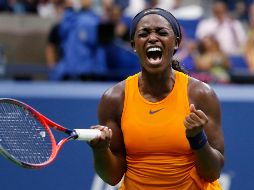 Stephens dominó el primer set sin contemplaciones, con un gran acierto con su servicio y sin cometer demasiados errores no forzados. AP / J. DeCrow