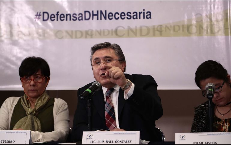 El titular de la CNDH condenó el episodio de violencia que ocurrió en Puebla. SUN/ARCHIVO