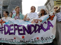 El DACA fue promulgado en 2012 por el entonces presidente Obama para proteger de la deportación y otorgar permisos temporales de trabajo y residencia a 690 mil dreamers. AP / ARCHIVO