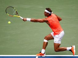 Nadal tuvo que recurrir al fisioterapeuta para que le vendara la zona afectada. AFP/J. Finney
