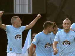 La vcitoria del Celta habría sido más abultada de no ser por el VAR, que anuló un gol. EFE/ Lavandeira Jr.