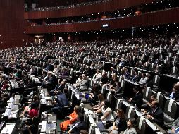 Aspecto de la sesión del Congreso General con la que se instaló la LXIV Legislatura. EFE/M. Guzmán