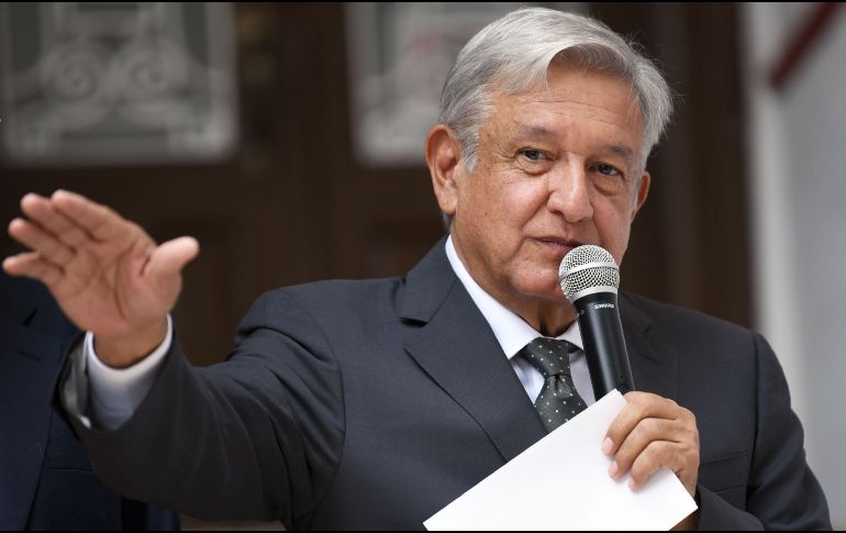 López Obrador aclaró que actuará con respeto hasta el último día del gobierno actual que encabeza el presidente Peña Nieto. AFP/ARCHIVO