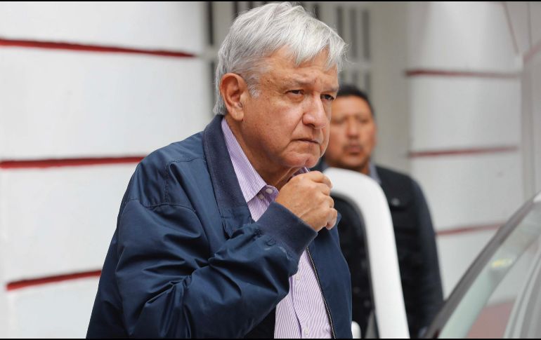 López Obrador dijo que hasta el momento no ha revisado el VI Informe de Gobierno del Presidente Enrique Peña Nieto. SUN / I. Olivares