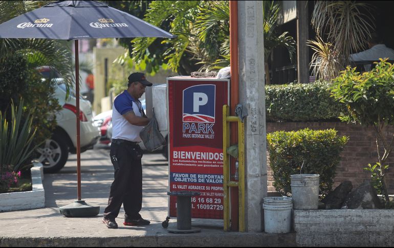 El Ayuntamiento de Guadalajara afirma que actualmente hay 108 empresas de valet parking con autorización, mientras que 31 son irregulares. EL INFORMADOR/F. Atilano